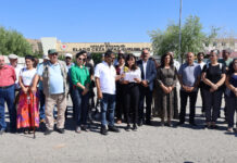 Elazığ Cezaevi önünde işkence protestosu